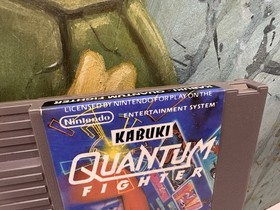 Kabuki Quantum Fighter (Nintendo NES, 1991) CIB Complete All Inserts! Nice!