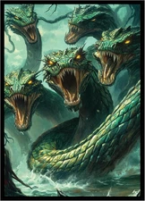 MTG Card Sleeves - Hydra - 100Ct Matte Art Card Sleeves, Perfect for MTG, TCG Ca