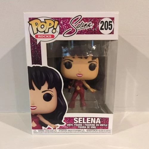 Funko POP! Rocks Selena Quintanilla Selena Glitter #205 Vinyl Figure