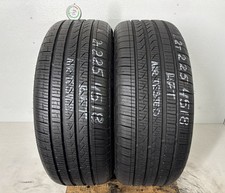 No Shipping Only Local Pick Up 2 Tires 225 45 18 Pirelli Cinturato P7 As Rft