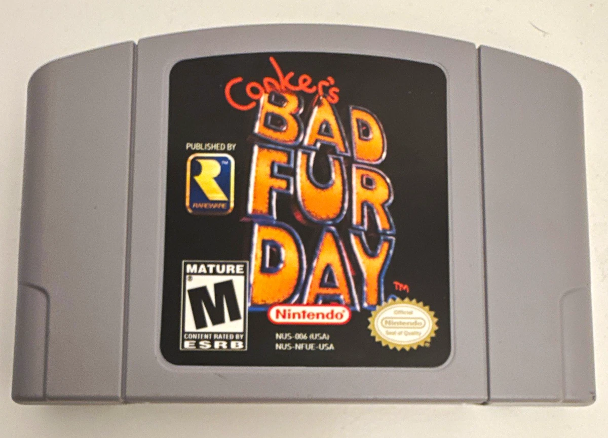 25+ Nintendo 64 Conker's Bad Fur Day Video Games for sale