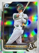 2022 Bowman Draft - Chrome Max Muncy #BDC-69 Refractor (RC)