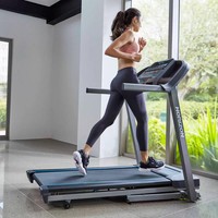 Horizon Fitness TR5.0 AtZone Treadmill + Protective Floor Mat Home Gym Bundle