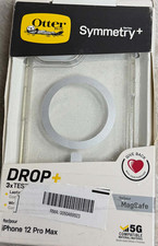 otterbox symmetry clear glitter hard case for iphone 13/12 pro max MagSafe
