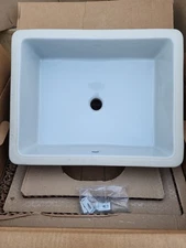 Kohler Verticyl K-2882-95 Rectangular Undermount Bathroom Sink, Ice Gray