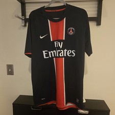 Vintage 08-09 Nike Paris Saint Germain Home Kit