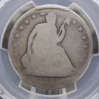 1861 "O" Seated Liberty Half Dollar *CSA OBVERSE* 50c PCGS AG3 #873 ECC&C, Inc.