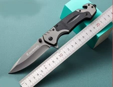 9" Military Rescue Tactical Spring Assisted Folding Pocket Knife Open Blade EDC
