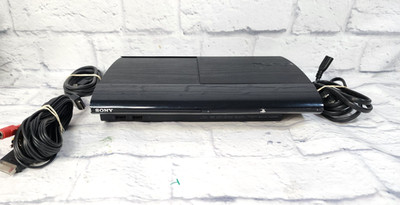 Sony Playstation 3 CECH-4001B Super Slim 250GB Console w/ Cables TESTED