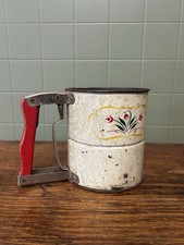 Vintage Androck Hand-I-Sift Flour Sifter USA