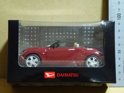 Daihatsu Copen Robe Red Pullback Minicar Dealer Promotional Item Color Sample