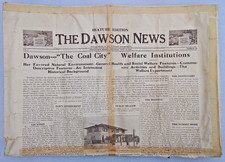 Dawson New Mexico June 16 1921 Ghosttown Original Newspaper Colfax Co Mountview