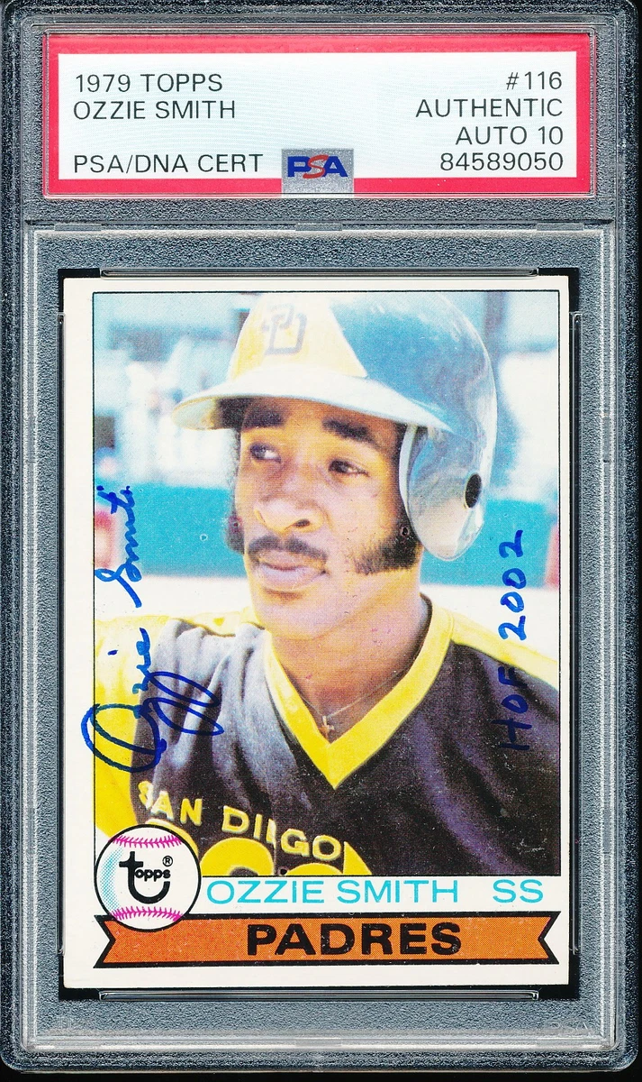 Ozzie Smith Autograph Baseball Cards for sale | eBay
