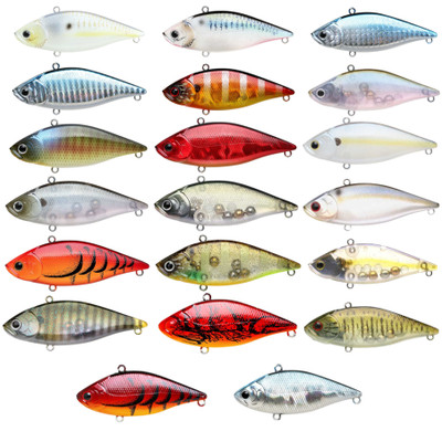 Lucky Craft LV-500 7,5cm 23g Lipless Crankbait Hecht Barsch Zander Köder