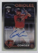 2024 Topps Chrome Update Auto Refractor 60/499 Colton Cowser #AC-CC Auto 0w27