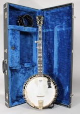 1970s Ode 6500 Model-D Walnut Resonator 5-String Banjo w/OHSC