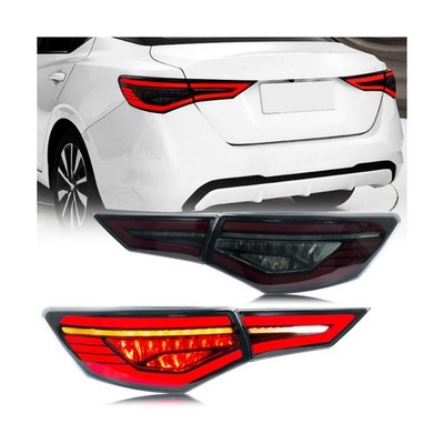 LED Tail Lights Assembly Compatible with Nissan Sentra 2020-2025 B18 Start-up...