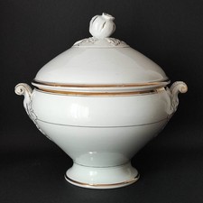 Zuppiera in porcellana - forma Comune - oro dipinto a mano - Ginori (cod. 1846)