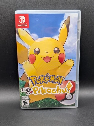 Nintendo Pokemon Let's Go Pikachu Multiplayer Nintendo Switch Game 2018 (CIB)