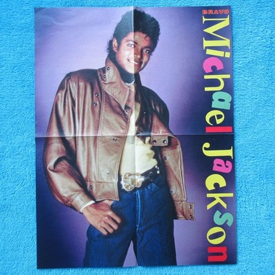 MICHAEL JACKSON POSTER BRAVO 4 Seiten 1980er Limahl