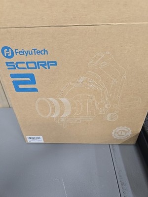 Feiyutech SCORP 2 AI Tracking 3 Axis Gimbal Touch Screen, BRAND NEW OPEN BOX