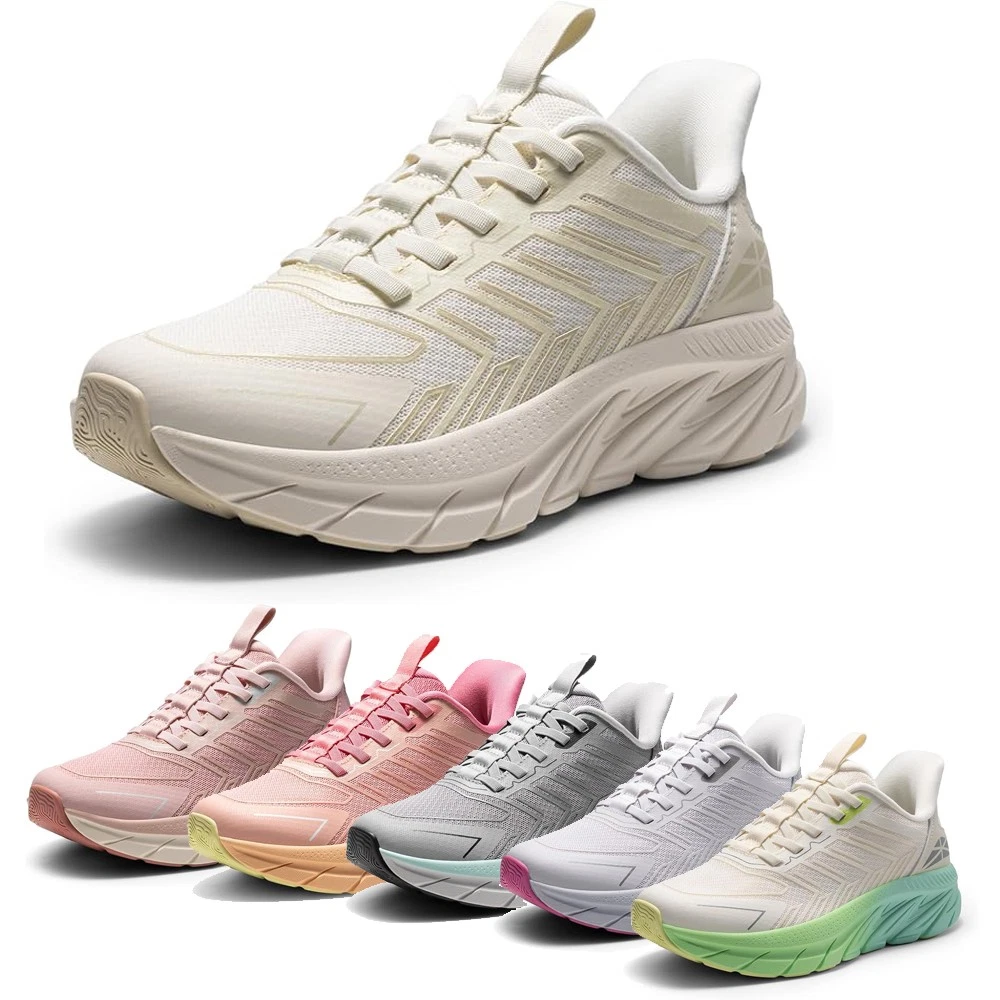 Women Slip On Walking Shoes Breathable Lightweight Athletic Fashion Sneakers
Opens in a new window o