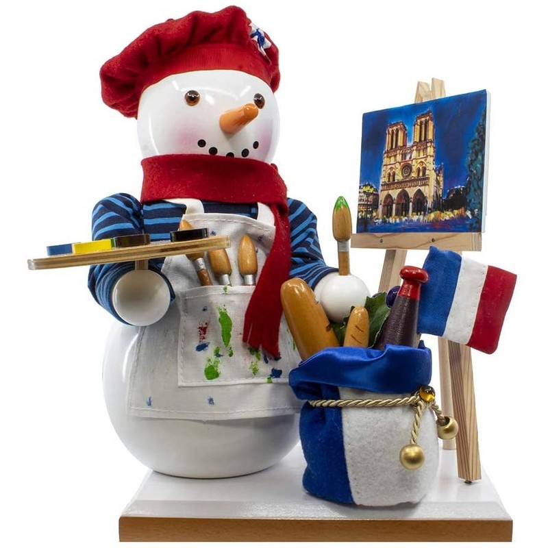 Steinbach French Artist Snowman 