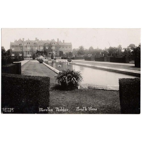 MORETON PADDOX South View, Moreton Morrell, Warwickshire RP Postcard