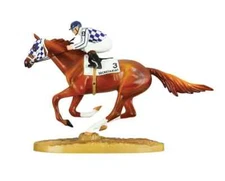Breyer NEW * Secretariat 50th Anniversary Figurine * with Jockey Model Horse