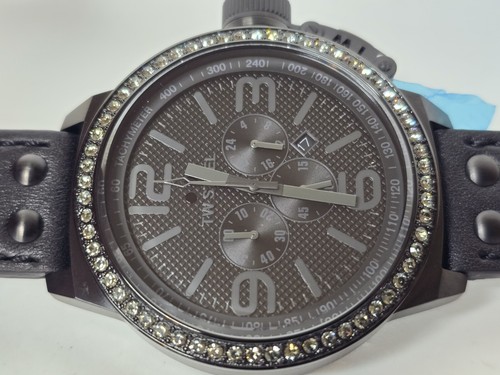 TW Steel Canteen Quartz Chronograph Men's Watch 50mm Black - Picture 6 of 6