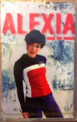 ALEXIA - Mad For Music - MC MUSIKKASSETTE NEU CELOPHANAT