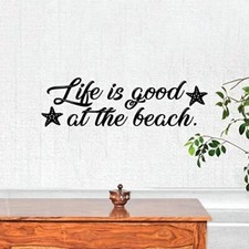 Sea Good At The Beach Quote Vinyl Wall Art Decor Sticker for Home Room Decals