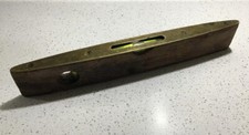 Vintage Rabone Chesterman England 10" Boat Shape Two Way Spirit Level. No 1621.