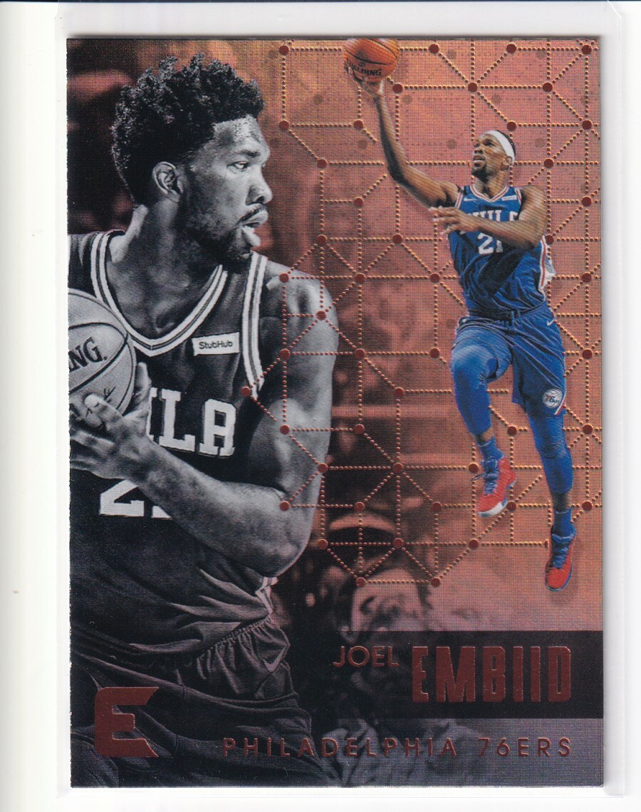 2017-18 Panini Essentials Retail #145 Joel Embiid 76ers 
