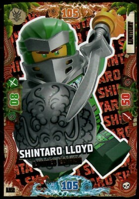 Lego Ninjago Serie 6 Die Insel TCG Limited Edition Karte LE2