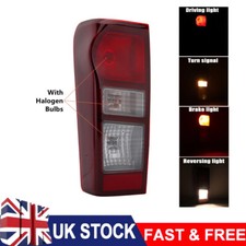 Left Halogen Rear Tail Light Brake Lamp For Isuzu DMax Yukon Utah 2012-2015 UK