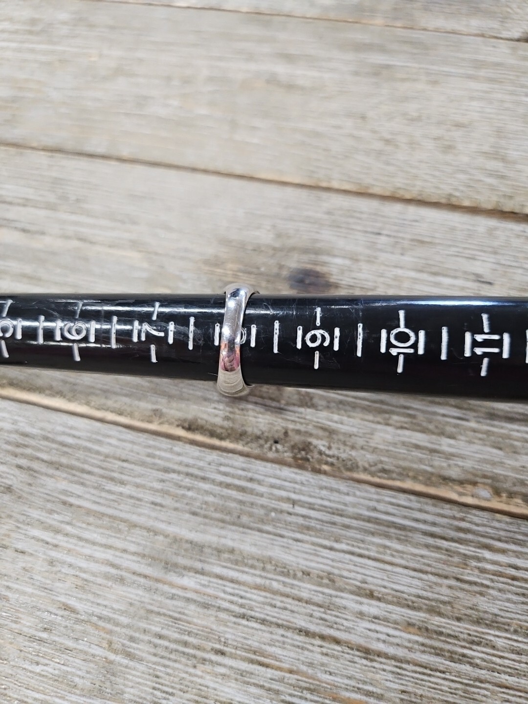 Sterling Silver Ring Lab Amethyst Large Round Cut… - image 5