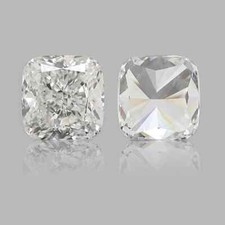 8 CT Natural D Color Lab Grown Diamond Loose Cushion Cut VVS1 Clarity Certified