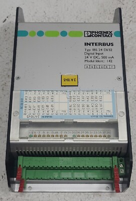 phoenix contact interbus Typ: IBS 24 DI/32 24 V DC, 500 mA Modul Ident.: 142