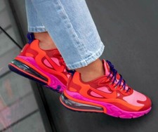 pink and red air max 270