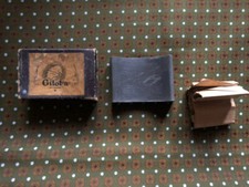 pierre a affuter coticule OIL STONE RAZOR CUT THROAT KNIFE GILOT "A" + notice