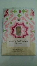 Wendy Belissimo Baby  Kids Switchplate Raspberry Medallion