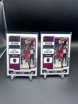 2023-24 Panini Contenders Basketball Game Ticket Darius Garland #29 Lot Of 2