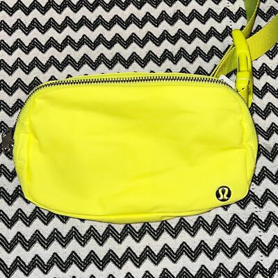 lululemon belt bag electric lemon NWT OG Electric Lemon lululemon Everywhere Belt Bag EBB 1L