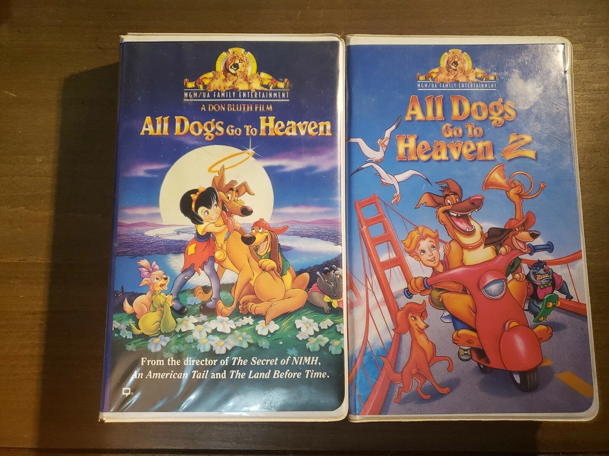 All Dogs Go To Heaven Full Movie Free All Dogs Go To Heaven Don Bluth VHS Video Animated Full