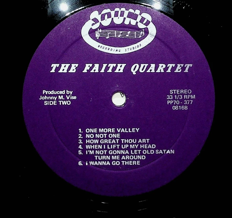 Anniston Alabama Faith Quartet Come & See Me Neighbor Gospel Vinyl LP Record VG+ Foto 3 de 4
