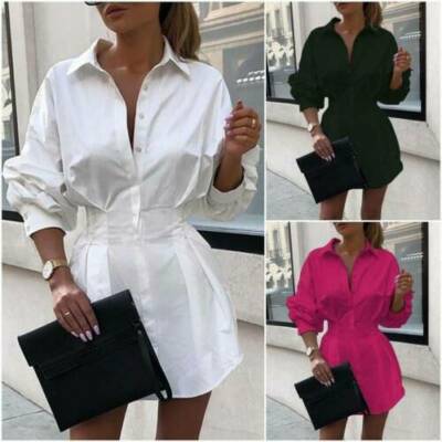 chinese dress ladies Amazon.com: Women's Casual Long Sleeves High Low Oversized Blouse Top Loose Shirt  Dress Tops(Black,S): Clothing, Shoes & Jewelry