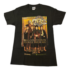 Lord of the Rings Vintage Convention T-Shirt Size S New/Old Stock 2005