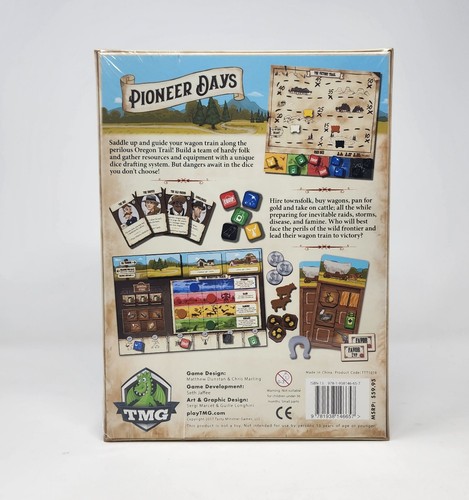 Pioneer Days Board Game RARE TMG Tasty Minstrel Games, Factory Sealed-NEW - Picture 3 of 7