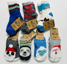 Northeast 1 Pair of Cozy Cabin Socks Aloe Infused Youth One Size 10K-4